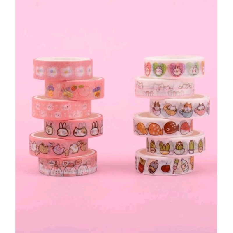 Washi Tape Fofa Kawaii Gatinho Shopee Brasil