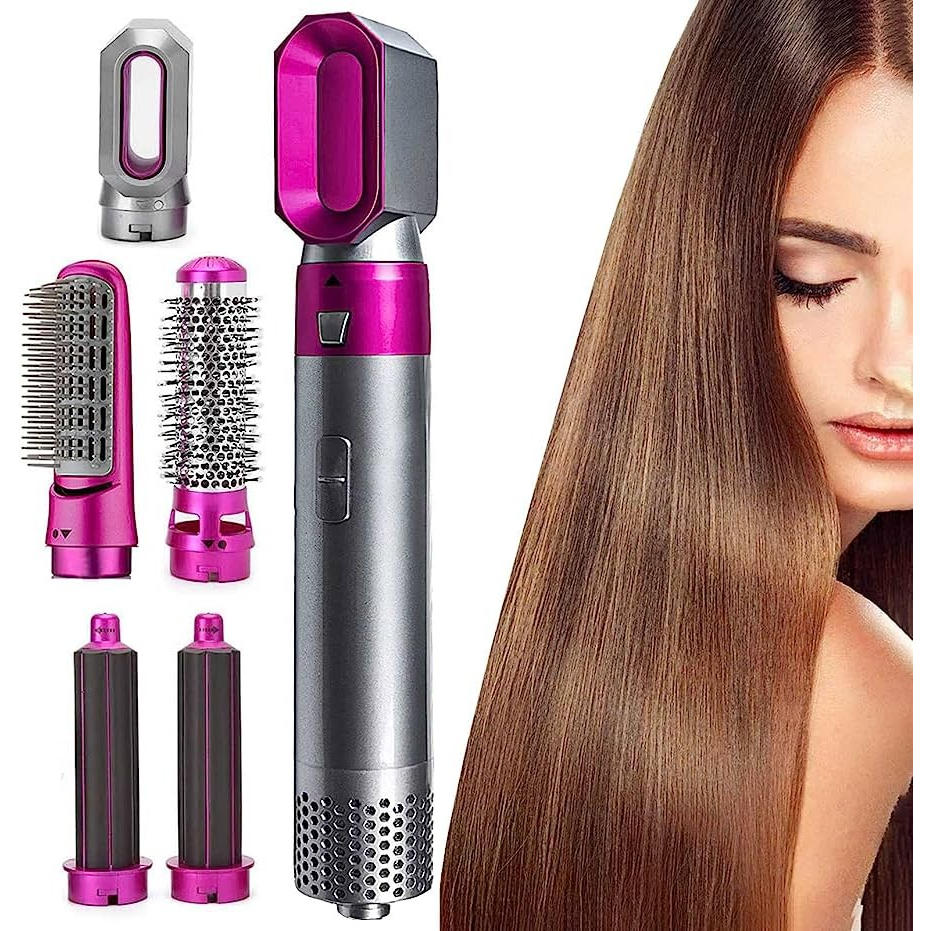 Escova Secadora De Cabelo Em Hair Styer Hot Air Comb Versatilidade