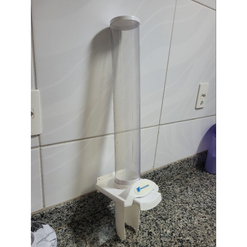 Dispenser Porta Copo Descartavel De Parede Automatico Shopee Brasil