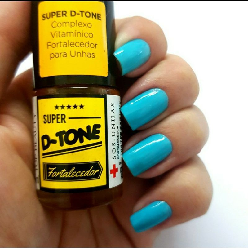 Base Concreto DTONE Endurecedor SOS Unhas 7ml Top Beauty SURPRESINHA