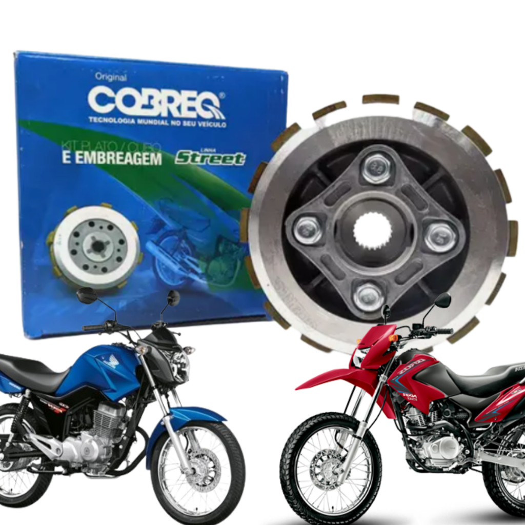 Kit Embreagem Completo Honda Cg Titan Fan Bros