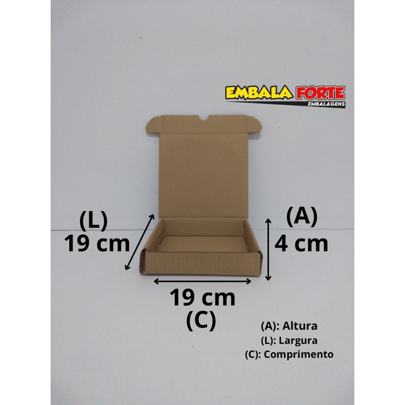 10 Caixas Para Salgados E Doces 19x19x4cm Shopee Brasil