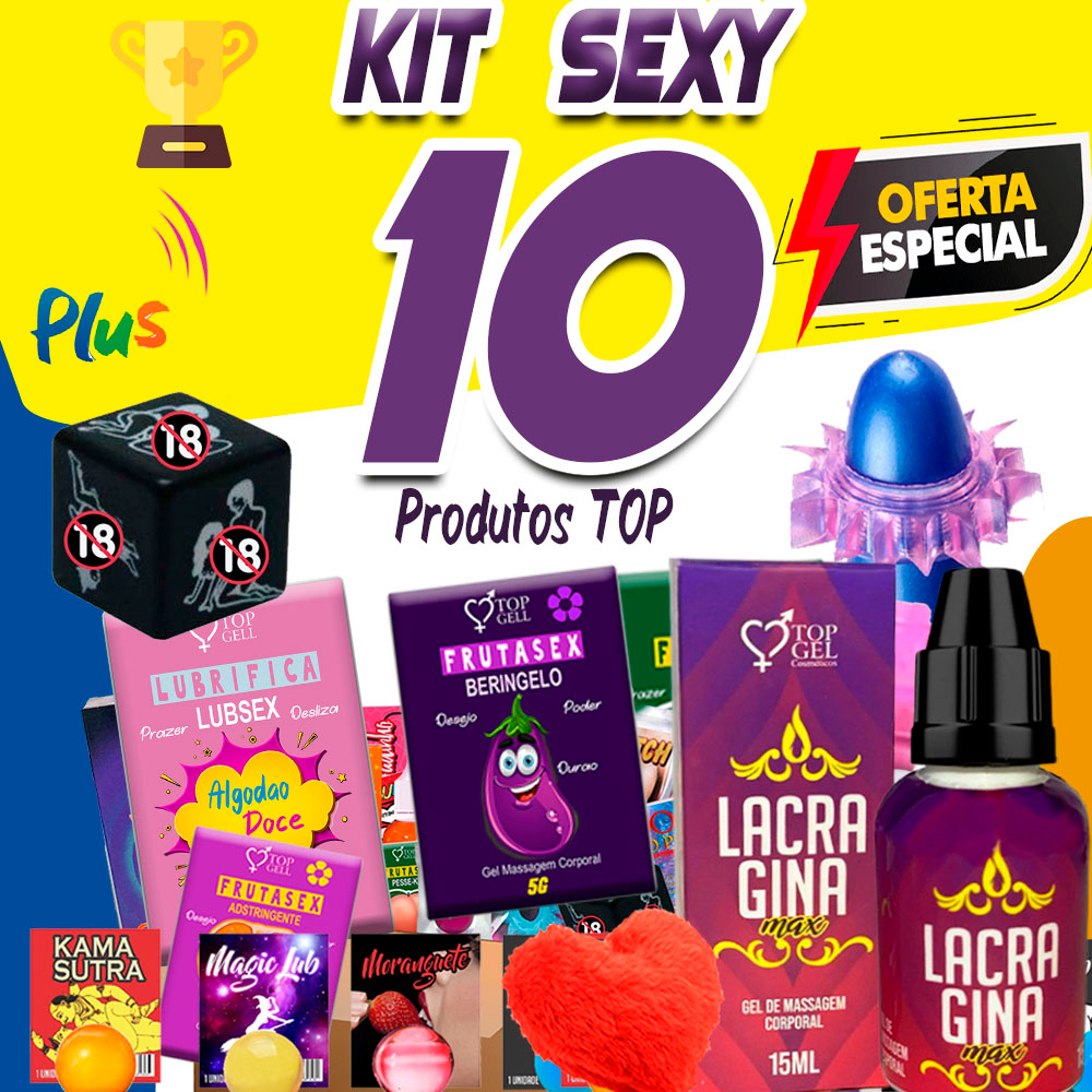 Kit Sex Shop G Is Er Ticos Sexy Shop Uso Adulto Top Gel Lubrificante