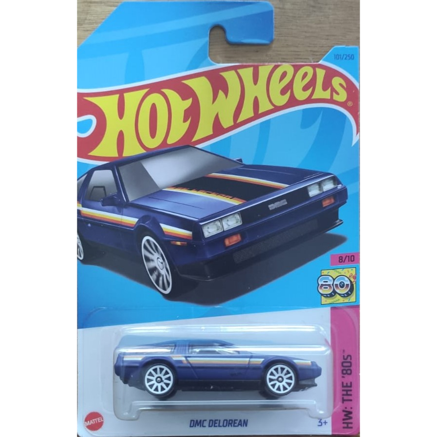 Hot Wheels DMC Delorean Lote L 2023 Cartela Longa HKJ65 Shopee Brasil