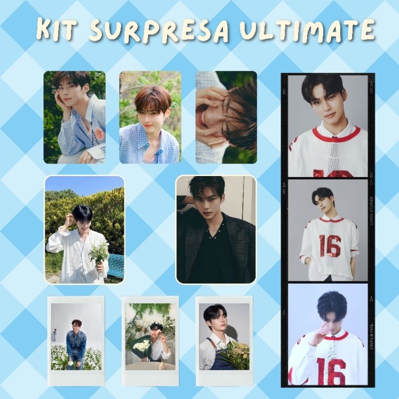 Kit Surpresa Kpop Photocards Polaroids Photostrip Poster