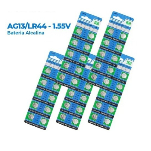 Bateria Tmi Alcalina Ag V Sg Lr Cartela C Unidades