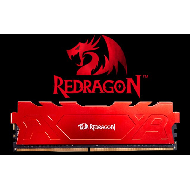 Memoria Ram Para Pc Ddr Redragon Rage Mhz Cl Vermelha Gb