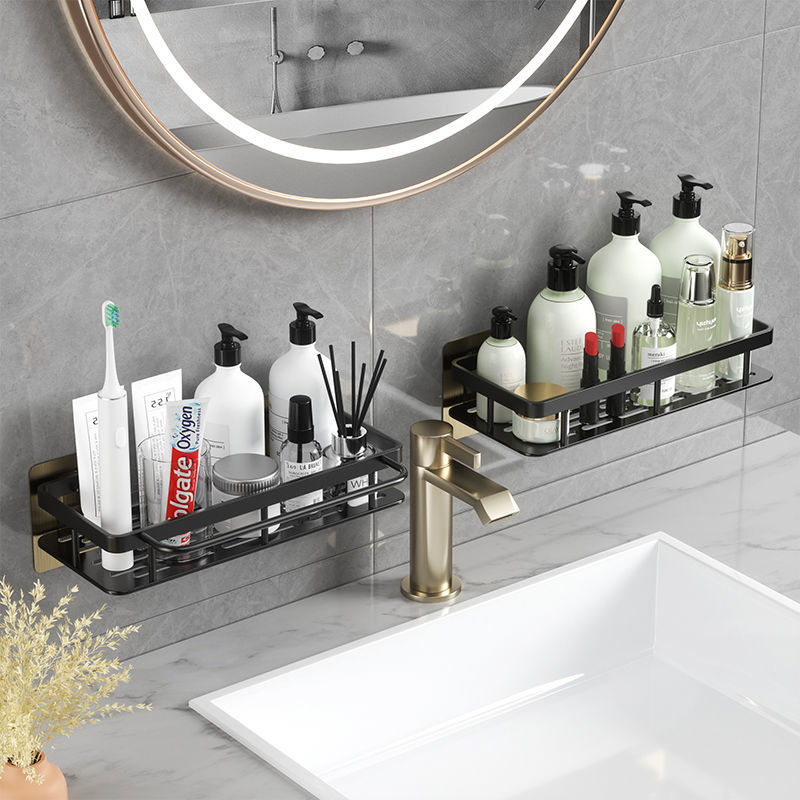 Suporte De Shampoo Rack Organizador Prateleiras De Banheiro Luxo Sem