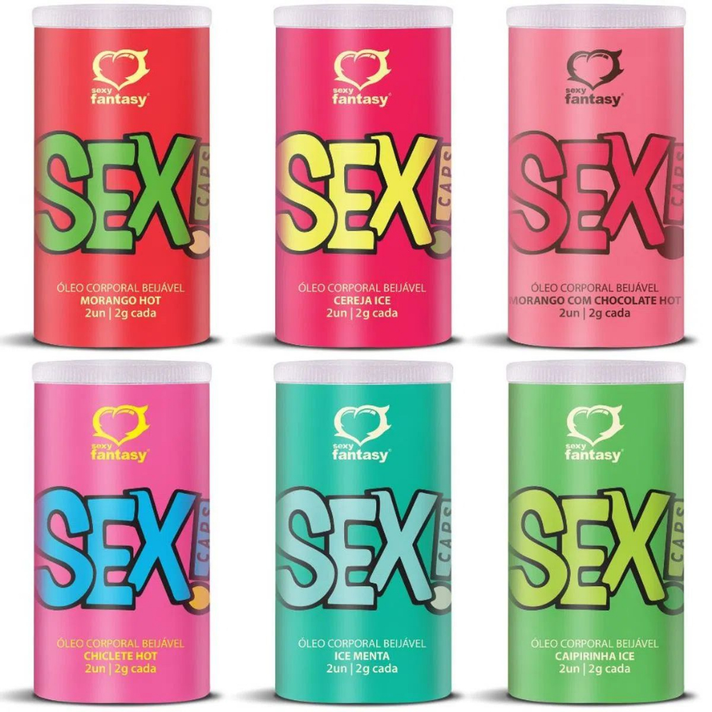 Bolinha Beijável Sex Caps 2 Unid Sexy Fantasy Shopee Brasil