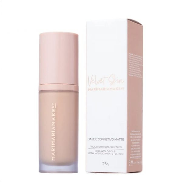 Base E Corretivo Matte Velvet Skin Nude Mari Maria Shopee Brasil