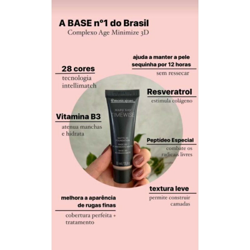 Base Timewise Mary Kay Shopee Brasil