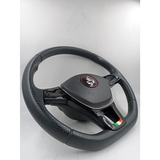 Volante Abarth Para Palio 1996 Á 2014 Modelo Black Shopee Brasil