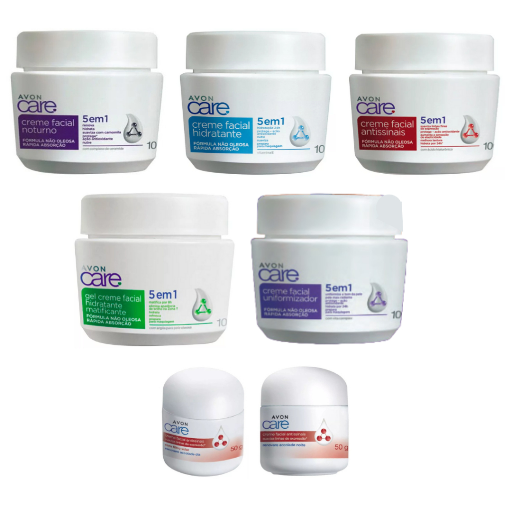 Creme Facial Hidratante Avon Care Original Shopee Brasil