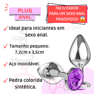 Kit Sex Shop Plug Anal A O Inox J Ia Vibrador Bullet Controle