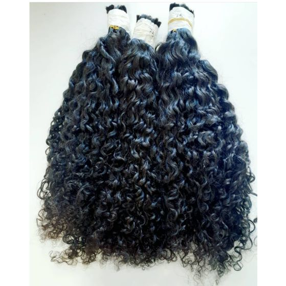 Cabelo Cacheado Limpo Brasileiro Humano 60 65cm 100gr Alongamento Mega