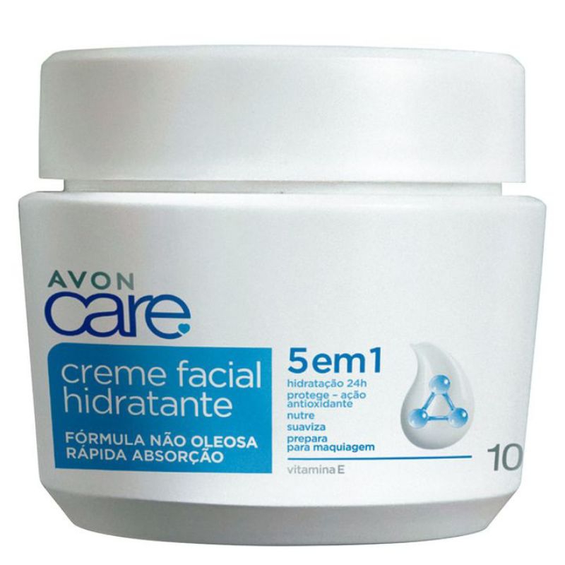 Creme Facial Avon Care Hidratante Vitamina E G Creme Avon