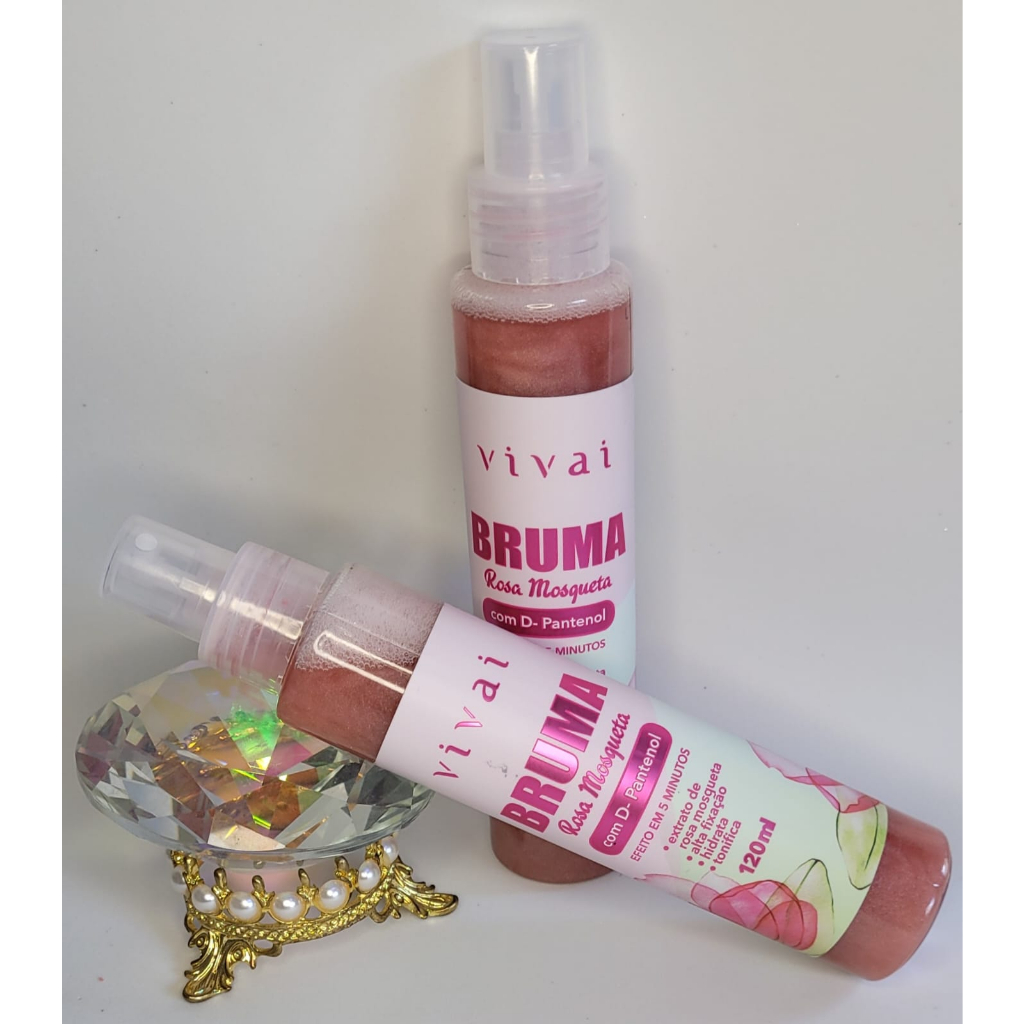 Bruma Iluminadora Rosa Mosqueta Vivai 120ml Shopee Brasil