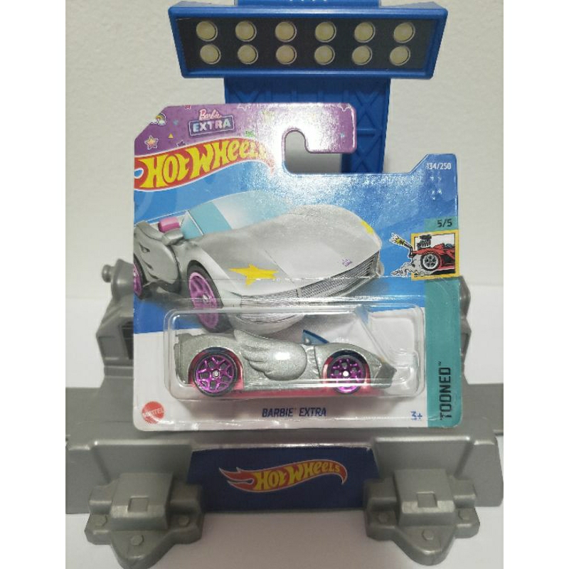 Hot Wheels Carrinho Carro Barbie Extra Cinza First Edition Shopee Brasil