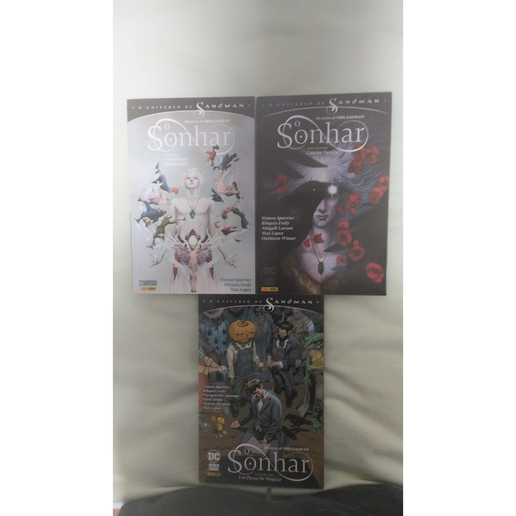 Universo De Sandman O Sonhar Completo Shopee Brasil