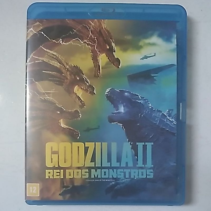 Blu Ray Godzilla Ii Rei Dos Monstros Original Shopee Brasil