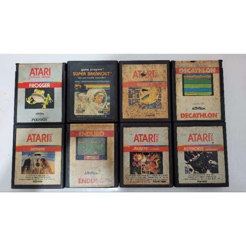 Lote Jogos Originais Atari Shopee Brasil