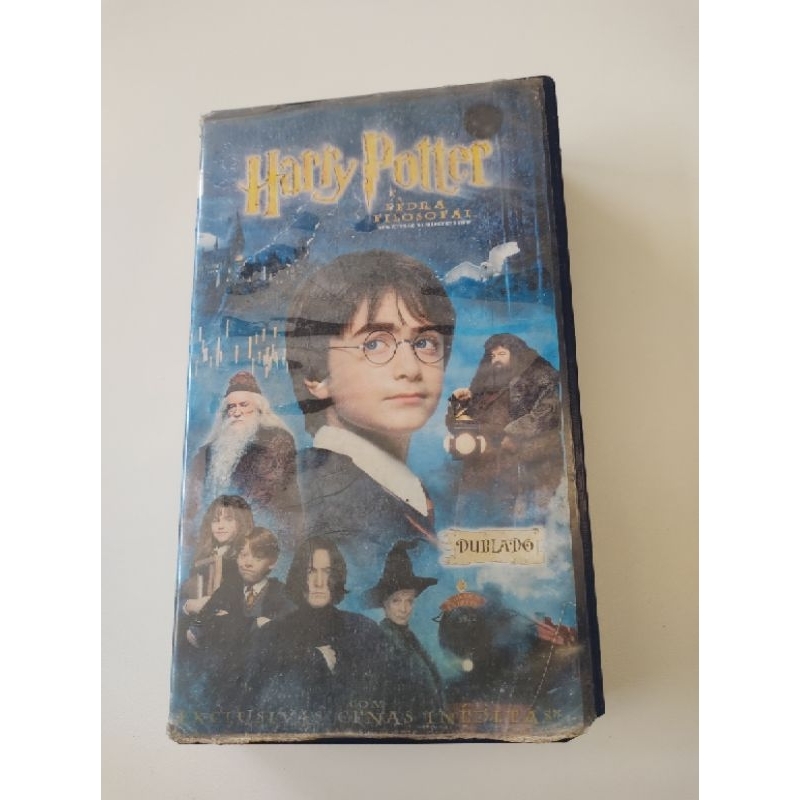 FITA VHS HARRY POTTER A PEDRA FILOSOFAL DUBLADO Shopee Brasil