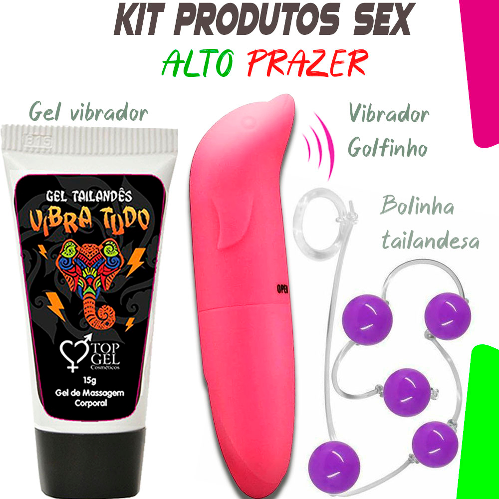 Kit Sex Shop Gel Tailandes Produtos Er Ticos Bolinha Sexy E