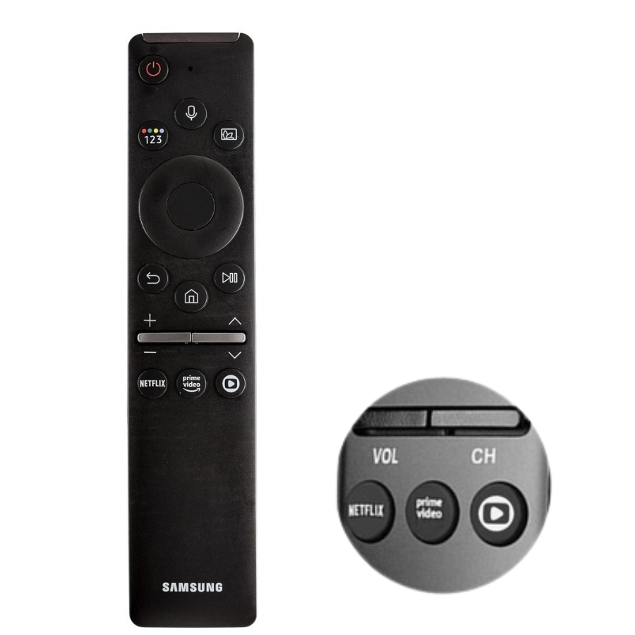 Controle Remoto Samsung Smart Tv Uhd K Un Tu Original Shopee