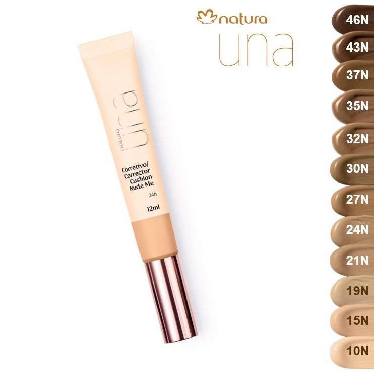 Corretivo Cushion Nude Me Una NATURA Shopee Brasil
