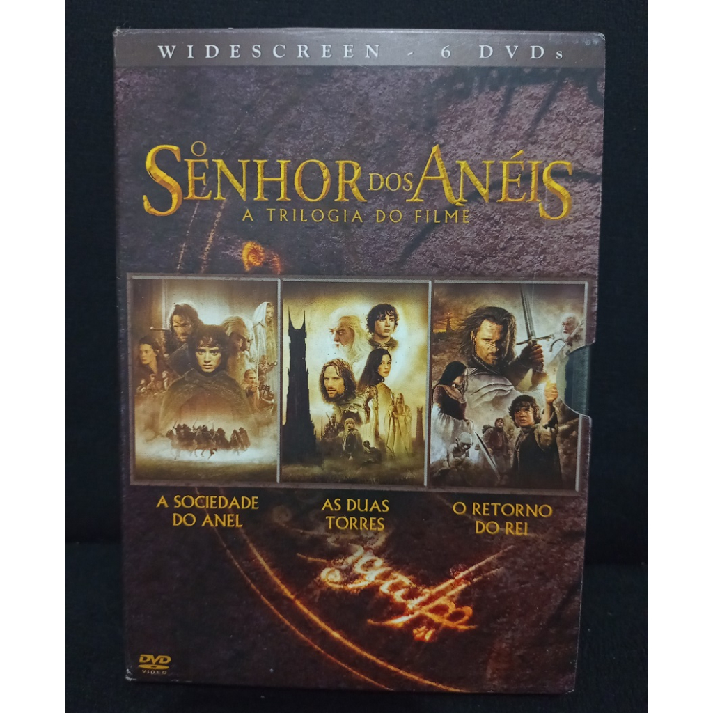 Dvd Box Trilogia Senhor Dos An Is Discos Usado Shopee Brasil