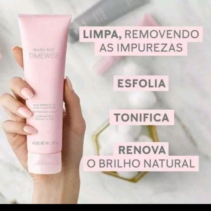 Gel Creme De Limpeza Em Timewise D Mary Kay Pele Mista A Oleosa