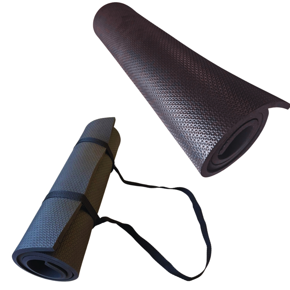 Tapete Colchonete Yoga Pilates Fitness Ginástica 1m x 50cm x 10mm