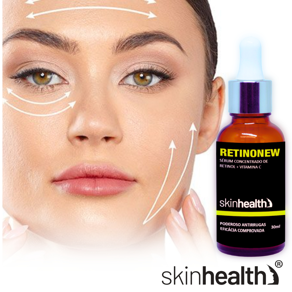 S Rum Facial Retinol Vitamina C Reduz As Rugas Anti Idade G