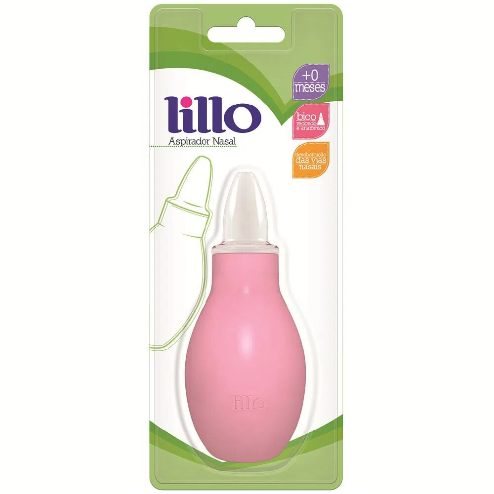 Aspirador Nasal Infantil Bico Anat Mico Rosa Lillo Shopee Brasil