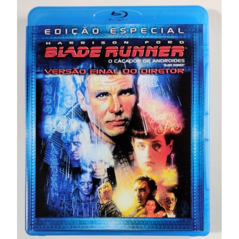 Blu ray Blade Runner O Caçador de Andróides original Shopee Brasil