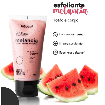 Esfoliante Melancia Rosto E Corpo Labotrat 150g Shopee Brasil