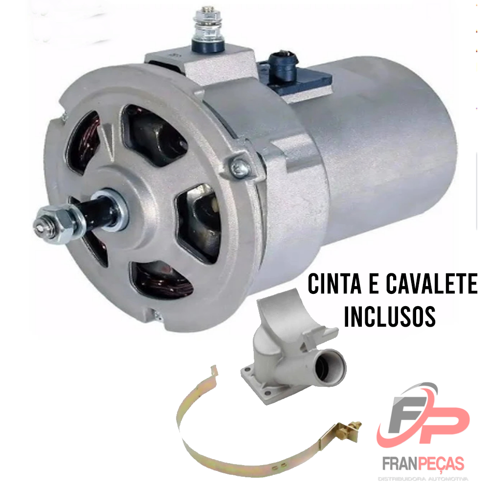 ALTERNADOR NOVO FUSCA BRASILIA KOMBI 12V 55A C SUPORTE Shopee Brasil