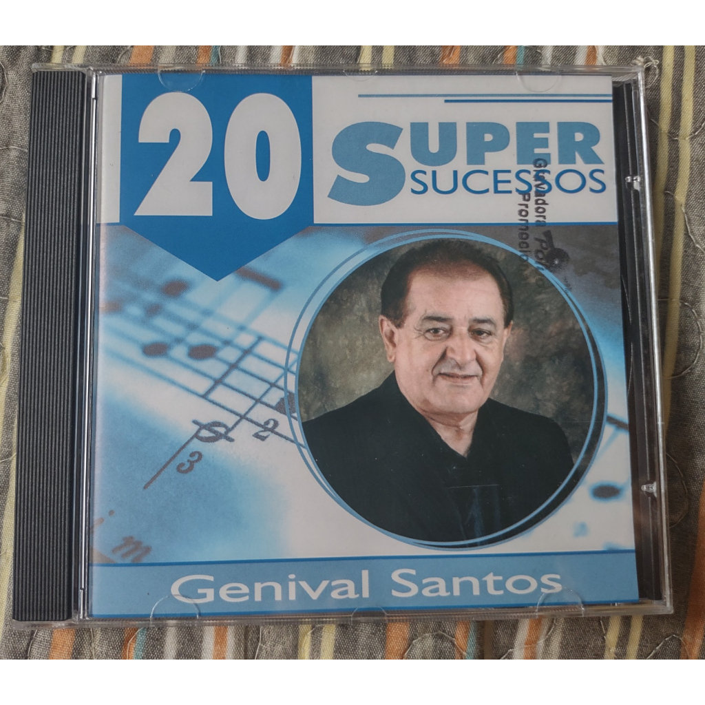 Cd Genival Santos Super Sucessos Promo Shopee Brasil