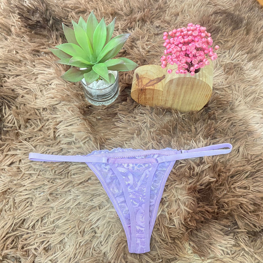 Kit C 10 Unidades De Calcinha Fio Dental Regulagem Lingerie Sexy