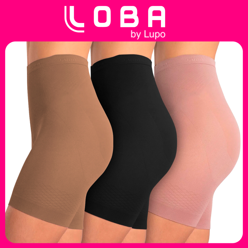 Short Modelador Lupo Original Loba Cinta Modeladora Calcinha Abdominal