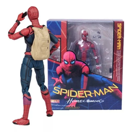 Action Figure Homem Aranha De Volta Ao Lar Shf Marvel Pronta Entrega