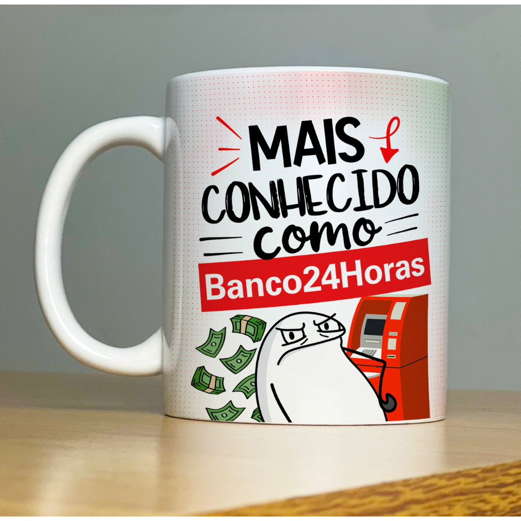 Caneca Personalizada Flork Dia Dos Pais Mais Conhecido Como Banco 24