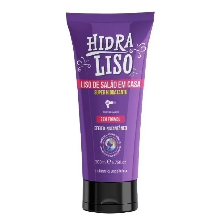 Hidraliso De Chuveiro Sem Formol Ml Alisante Hidra Liso Para Cabelo