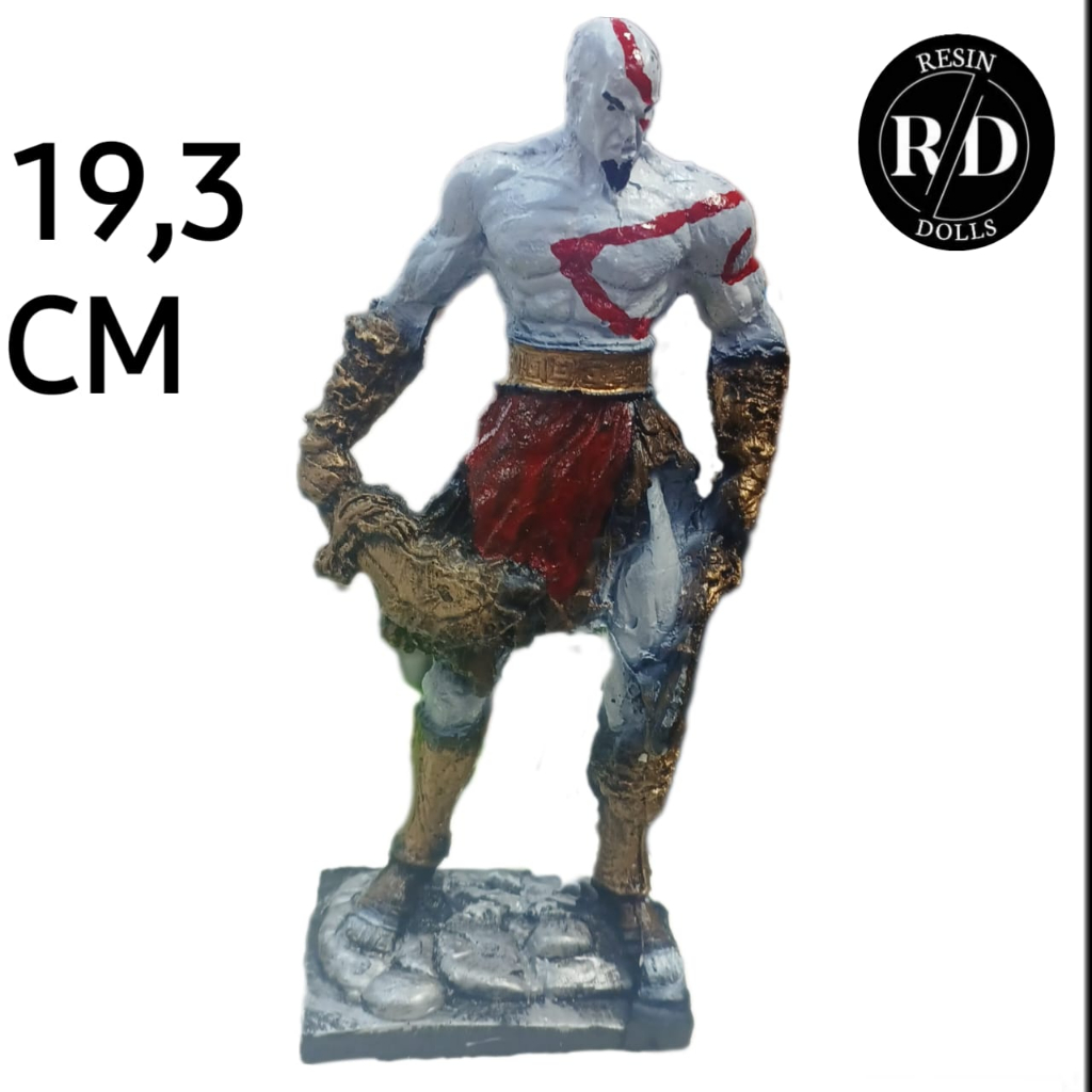 Boneco Kratos God Of War Figure Action Colecion Veis Shopee Brasil