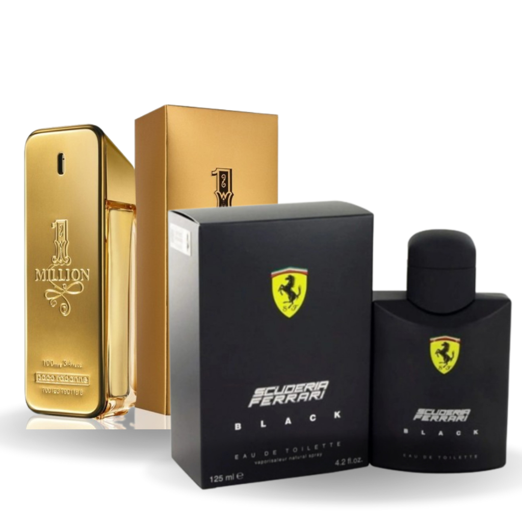 Kit C Perfumes Importados One Million Ferrari Black Promo O