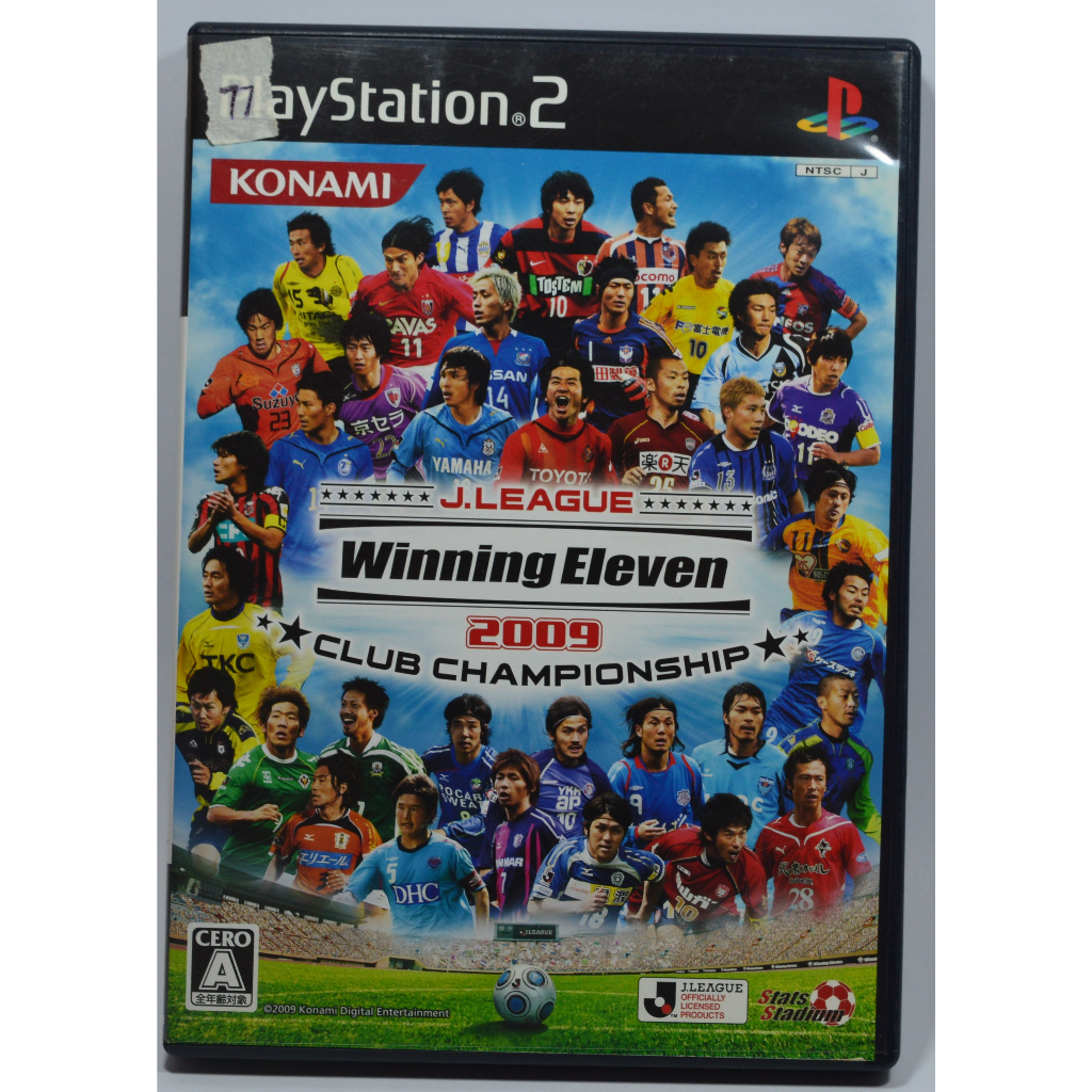 77 J League Winning Eleven 2009 Club Championship SLPM55182 PS2 JPN