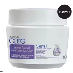 Creme Hidratante Uniformizador Facial Avon Care Aclara 100g Shopee