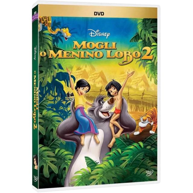 DVD Mogli O Menino Lobo 2 Disney Novo Original Lacrado Shopee Brasil