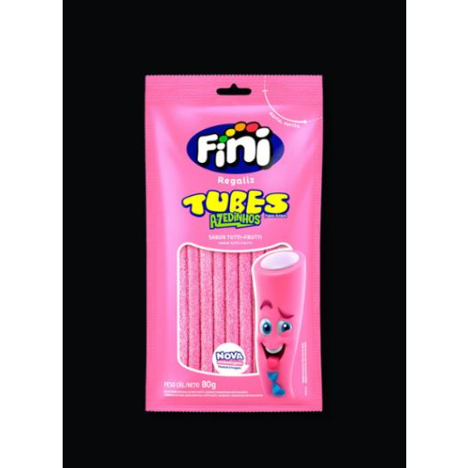 FINI TUBES TUTTI FRUTTI 80G Shopee Brasil