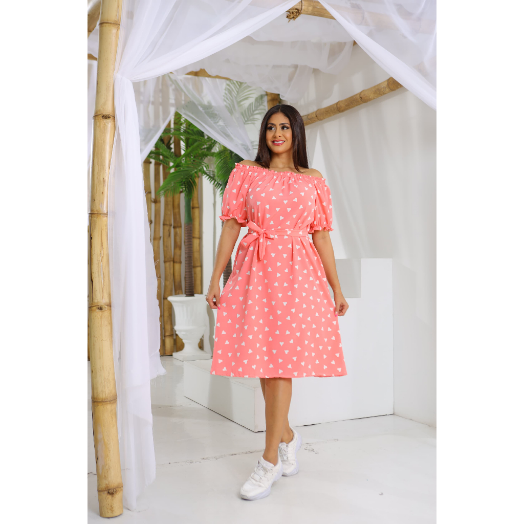 Vestidos Ciganinha Plus Size TAMANHOS GG 48 G1 50 G2 52 G354 Shopee